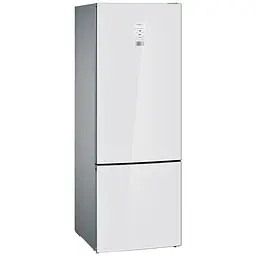 Холодильник Siemens KG56NLWF0N 193х80х70см 2 двері холодильне відділення 400 л морозильне відділення 105 л A++ NF Білий (KG56NLWF0N)