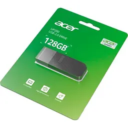 Флеш-накопичувач Acer 128G usb2.0 UP200 Black (BL.9BWWA.512) - мініатюра 3