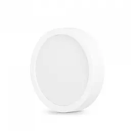 LED Світильник круглий накладний VIDEX 12W 5000K White - мініатюра 2