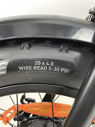 Електровелосипед Fate bike Tesla 20 (1200W, 48V, 26Ah) Задній привід - мініатюра 12