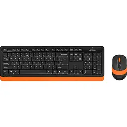 Комплект (клавіатура + миша) A4Tech Fstyler FG1010 Black/Orange [114624]