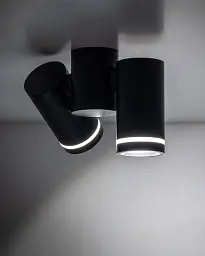 Світильник поворотний, спот TK Lighting 4539 Jet GU10 2x10W IP20 чорний - мініатюра 3