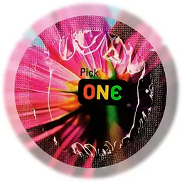 Презервативи One Pick Color Sensations фіолетові 3 шт. (ROZ6400230331) - мініатюра 2
