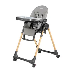 Стілець для годування Peg-Perego Prima Pappa Follow Me Amblance Ice преміум Сірий (IH01000002BL73)
