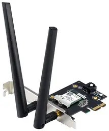 Адаптер WiFi PCE-AX1800 AX1800, PCI-Express x1, BT5.2 Asus teh0017376 - мініатюра 2