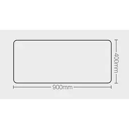 Килимок Для мишки MiiiW Solid Leather Mouse pad 900х400 мм чорний - мініатюра 2
