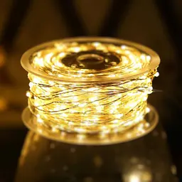 Гірлянда роса 50 метрів гірлянди капля роси з режимами 500 лед Niki Light вулична гірлянда на пульті 220в тепло-біла