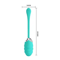 Віброяйце Pretty Love Franklin Vibrating Egg 19,1 см (м'ятний) - мініатюра 4