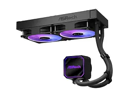 Водяне охолодження ASRock Pro 240 ARGB Black - мініатюра 9