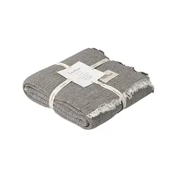 Покривало Lotus Home - Larna muslin anthracite 200x220