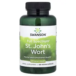 Звіробій продірявлений St. John's Wort 375 mg, 120 вегакапсул Swanson vit0004252