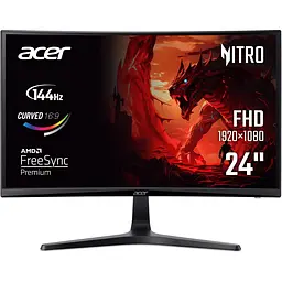Монітор Acer 23.6" ED240QP0bi (UM.UE0EE.004) Black teh0022143