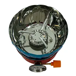 Туристична газова плита Windproof camping stove Yanchuan YC-203 Червоний, таганок газовий на балончик - мініатюра 9
