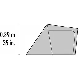 Тамбур MSR Gear Shed fits Elixir Hubba NX (1004-10314) - мініатюра 2