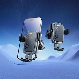 Автотримач Hoco H80 Vista Gravity Black (647908) [151311] - мініатюра 9