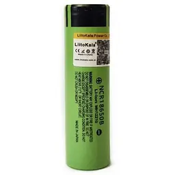 Акумулятор LiitoKala Lii-34B 18650 Li-Ion Опуклий контакт 3400 mAh 3.7V 6А Зелений