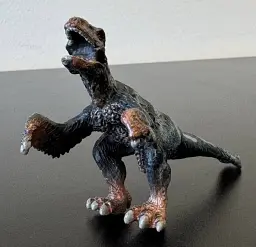 Фігурка Монолофозавр з синіми смужками, Dino Toys, полімерна - мініатюра 2