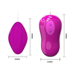 Віброяйце Pretty Love Avery Vibrating Egg 5.8 см фіолетовий - мініатюра 7