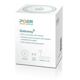 Бездротовий Wifi термостат Poer PTC10-WIFI з терморегулятором (100148) - мініатюра 4