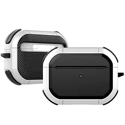 Футляр протиударний Black ed. для навушників Airpods Pro 2 / Pro White