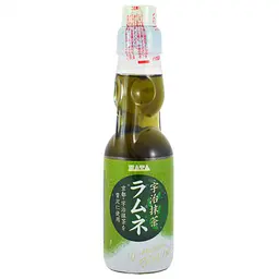 Японський газований напій з кулькою Ramune Matcha 200 мл