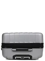 Валіза велика L ABS-пластик Madisson Snowball 03403 78х52х32см 103+17л Срібна - мініатюра 9