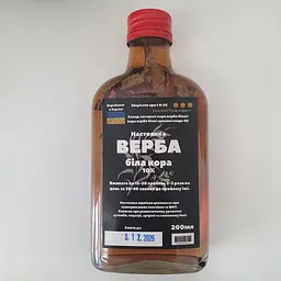 Настоянка на корі верби білої 200 мл