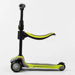 Самокат Best Scooter 60х18х34 см Жовто-сірий 000231425 - мініатюра 2