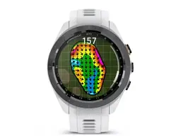 Смарт-годинник Garmin Approach S70 42mm B. Ceramic Bezel with White S. Band (010-02746-00/10) - мініатюра 2