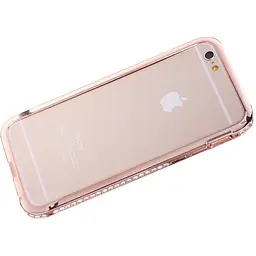 Бампер Shengo SG03 Metal Bumper iPhone 6 Rose Gold - мініатюра 4