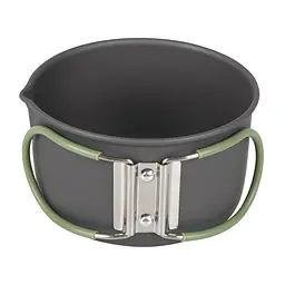 Набір посуду Bo-Camp Explorer 4 Pieces 19 Hard Anodized Grey/Green (2200241), Сірий - мініатюра 9