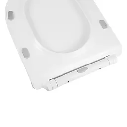 Сидіння для унітаза Qtap Presto з мікроліфтом Slim QT26991217AW, Білий - мініатюра 3
