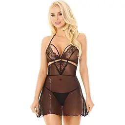 Комплект білизни Softline Collection Melania M/L чорний