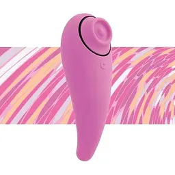 Вібратор з пульсацією FeelzToys FemmeGasm 14 см рожевий