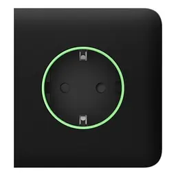 Фронтальна панель Ajax SideCover (smart) [type F] [55] ASP black/чорна для розумної розетки Outlet (type F) (26-00345) - мініатюра 2