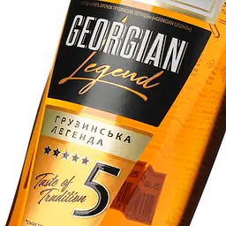 Бренді Georgian Legend 5 зірок 40% 05 л - мініатюра 6