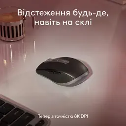 Мишка Logitech MX Anywhere 3S для MAC Wireless Space Grey (910-006947) - мініатюра 5