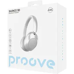 Навушники Proove Silence 3D with ANC light gray (HPSL3D010003) - мініатюра 2