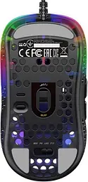 Миша Xtrfy MZ1 RGB Чорний (XG-MZ1-RGB) USB - мініатюра 2