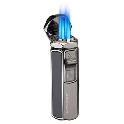 Турбо запальничка Silver Match Rome 4 Jet Flame Dark Ice - мініатюра 2