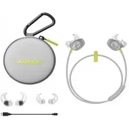 Навушники з мікрофоном Bose SoundSport wireless Citron 761529-0030 - мініатюра 2