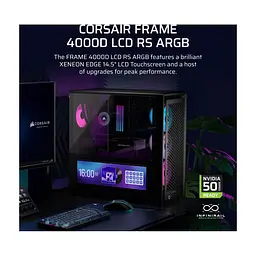 Корпус для ПК Corsair FRAME 4000D LCD RS Performance (CC-9011326-WW) - миниатюра 4