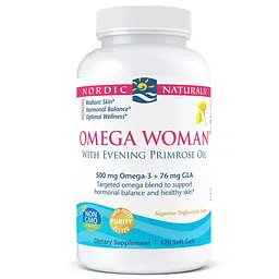 Жирні кислоти Nordic Naturals Omega Woman, 120 капсул - мініатюра 2