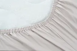 Простирадло на резинці Penelope - Pure gri сірий 180x200+35 - мініатюра 2