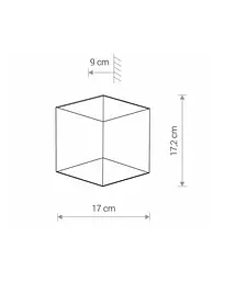 Вуличний світильник Nowodvorski 8143 Triangles led - мініатюра 2