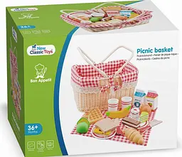 Набір New Classic Toys Корзина для пікніка (10590) - мініатюра 4