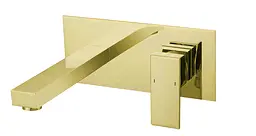 Змішувач для умивальника VBI Loreno прихованого монтажу gold VBI-050212GL