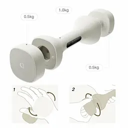 Розумні гантелі Xiaomi MiJia Intelligent Dumbbell світло-зелений - мініатюра 2