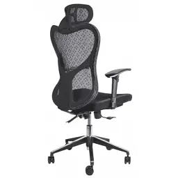 Офісне крісло Barsky Butterfly White/Black (Fly-03) - мініатюра 4