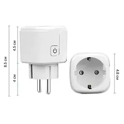 Розумна Wi-Fi розетка Everon Tuya Wifi 20A - мініатюра 8